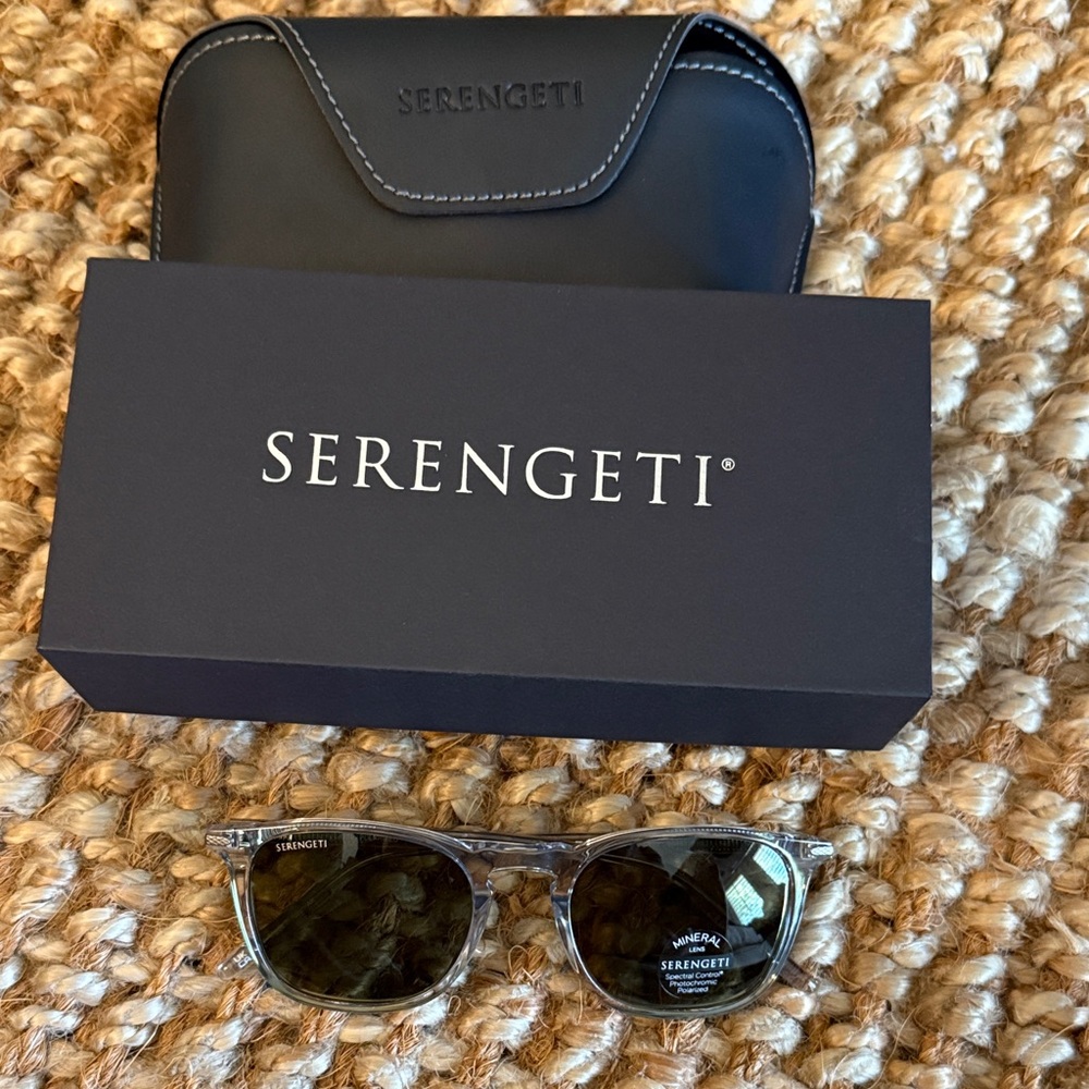 Serengeti Shiny Crystal Sunglasses